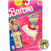 Barbie My First Fashions Easy-On Rainbow Stripe Outfit & Shoes Mattel 1989 NRFP