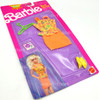 Barbie Easy Living Fashions Orange and Yellow Dress with Swirls Mattel 1992 NRFP