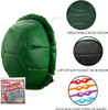 Teenage Mutant Ninja Turtles Shell Backpack with Character Masks by Bioworld