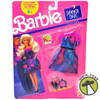 Barbie Dinner Date Fashion Set Blue with Pink Stars Dress, Bag, and Shoes NRFP