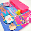 Barbie Dress 'N Play Cheerleader Set Locker, Outfit, Accessories 1992 NRFP