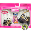 Barbie Fashion Avenue Accessories Leopard Print Shoes, Bag, & Sunglasses NRFP