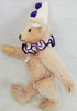 Steiff Teddy Clown 1926 Replica in Rose 33 w/ Certificate 1999 Steiff 407260 NEW