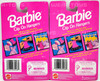 Lot of 2 Barbie Clip on Clothing Hangers Easy for Little Hands Mattel 1993 NRFP