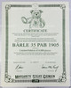 Steiff Teddy Bear Barle 35 PAB 1905 Replica 20" Light Brown 1993 Limited Edition