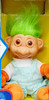 Audrey Troll 10" Doll Green Hair USED