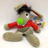 Sesame Street Beans Benny Rabbit Plush 30 Year Anniversary Tyco 1997 No. 33625