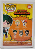 Funko Pop! Animation My Hero Academia Deku Entertainment Earth Exclusive #596