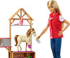 Barbie Sweet Orchard Farm Vet Doll and Playset with 7 Animals Mattel GCK86