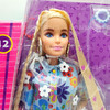 Barbie Extra Fashion Doll with 15 Styling Pieces and Bunny 2021 Mattel NRFB