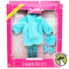 Barbie Fashion Avenue Blue Fluff Coat Collection Exclusive Edition Mattel NRFP