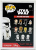 Star Wars Funko POP! Star Wars First Order Stormtrooper Riot Gear Exclusive Vinyl Figure