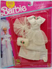 Barbie Bridal Collection Green Floral Lace Wedding Dress Fashion Mattel 1990 NEW