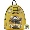 Harry Potter Hufflepuff House Floral Tattoo Mini Backpack Loungefly