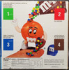 M&M's Orange Baseball Pitcher Candy Dispenser Limited Edition Collectible NRFB