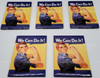 Rosie the Riveter Magnets SET OF 5