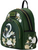 Harry Potter Slytherin House Floral Tattoo Mini Backpack 2023 Loungefly