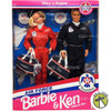Barbie Air Force Barbie and Ken Stars 'n Stripes Deluxe Set Thunderbirds Mattel 11581