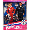 Barbie Air Force Barbie and Ken Stars 'n Stripes Deluxe Set Thunderbirds Mattel 11581