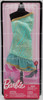 Barbie Fashions Teal and Gold One Shoulder Dress 2009 Mattel #R4278 NRFP