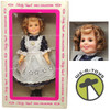 Shirley Temple Blue Dress Lace Apron 11" Poseable Doll 1982 Ideal Toy Corp NRFB