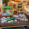 Crayola Metallic Clay Art Kit with Paints & Fossil Molds