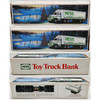 1987 Hess Toy Truck Bank with Barrels USED (2)