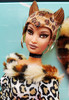 Barbie Lounge Kitties Leopard Doll w/ Pink Ottoman 2004 Mattel B3417 NEW