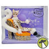Barbie Lounge Kitties Tiger Doll with Cheetah Chaise 2003 Mattel C2478 NEW