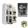 Snow Village Starbucks Coffee Handpainted Ceramic 1995 Department 56 #54859