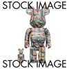 Bearbrick Benjamin Grant Barcelona Figures 100% and 400% 2022 Medicom Toy NEW