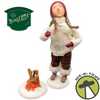 Byers' Choice The Carolers Child with Marshmallow and Fire Figure 2001 USED