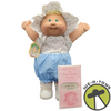 Cabbage Patch Kids Preemie Blonde Hair Green Eyes Blue Outfit 1984 Coleco NEW