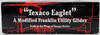 "Texaco Eaglet" Franklin Glider Bright Red Model Vehicle 2002 Texaco NRFB