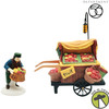 Department 56 Dickens' Village Series Chelsea Market Fruit Monger & Cart NEW