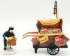 Department 56 Dickens' Village Series Chelsea Market Fruit Monger & Cart NEW
