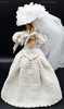 1976 Barbie OOAK One of a Kind Hand Crotched Wedding Dress Fashion & Accessories