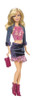 Barbie Fashion Fever Doll Purple Metallic Crop Top Mattel J1380