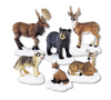 Department 56 Village Accessories Woodland Wildlife Animals Large No. 52813 NEW