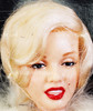 Marilyn Monroe 18" Porcelain Doll Red Dress 1983 World Doll No. 71890 USED (1)