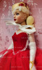 Tiny Kitty Collier 10" Doll Valentine Hearts Hat Box Set 2004 Tonner NRFB