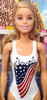 Barbie Swim Doll American Flag Bathing Suit 2015 Mattel DRD57