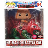 Funko Pop Rides 84 He-Man on Battle Cat Flocked TargetCon Limited Edition Figure