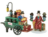 Dept 56 Dickens' Village Series Chelsea Market Hat Monger & Cart No. 58392 NEW