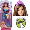 Barbie Fairytale Princess Doll Purple & Blue Dress 2014 Mattel CFF27