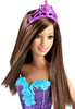 Barbie Fairytale Princess Doll Purple & Blue Dress 2014 Mattel CFF27