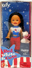 Red, White & Cute Deidre Friend of Kelly Doll 2003 Mattel B7064