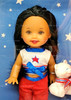 Red, White & Cute Deidre Friend of Kelly Doll 2003 Mattel B7064