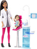 Barbie You Can Be a Dentist African American Doll & Playset 2015 Mattel DHB31