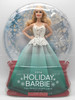 Barbie 2016 Holiday Doll Aqua Gown Blonde Special Edition Mattel DGX98 NRFB